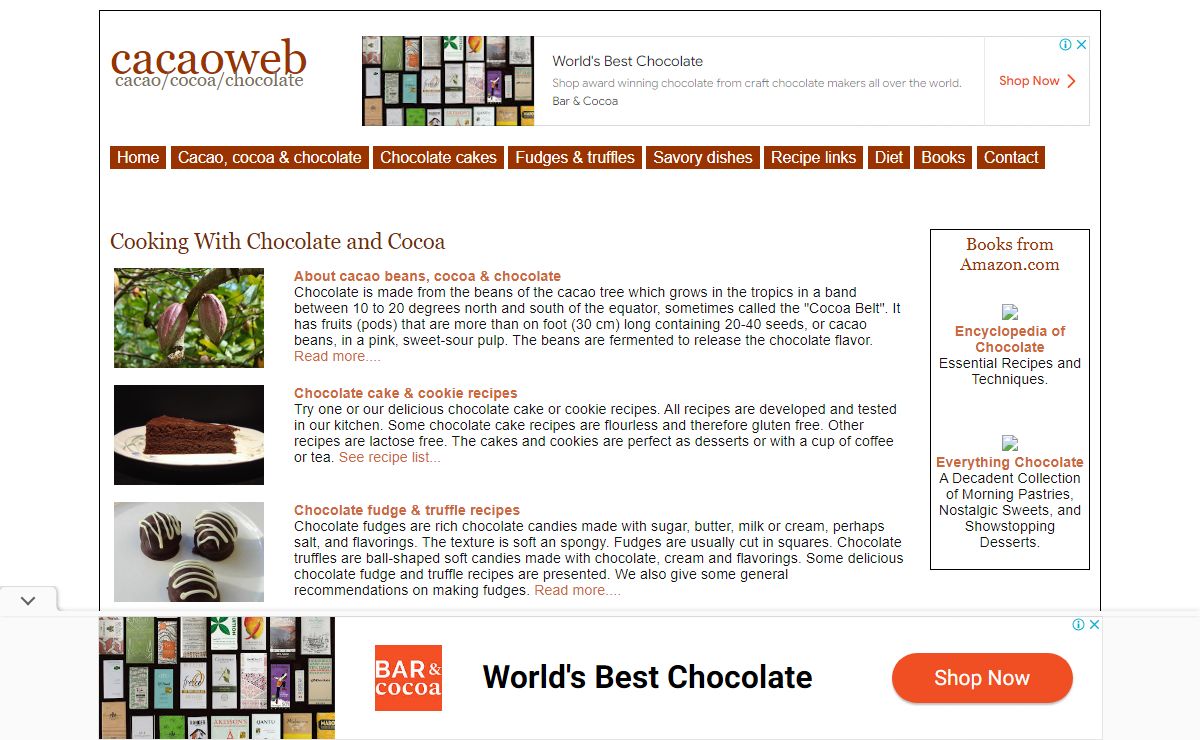 Cooking with Chocolate and Cocoa