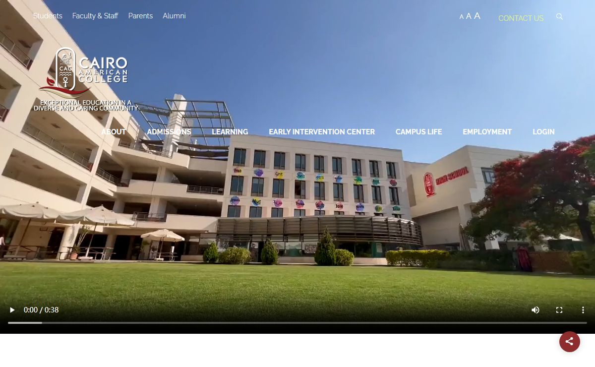 Cairo American College - International School in Egypt
