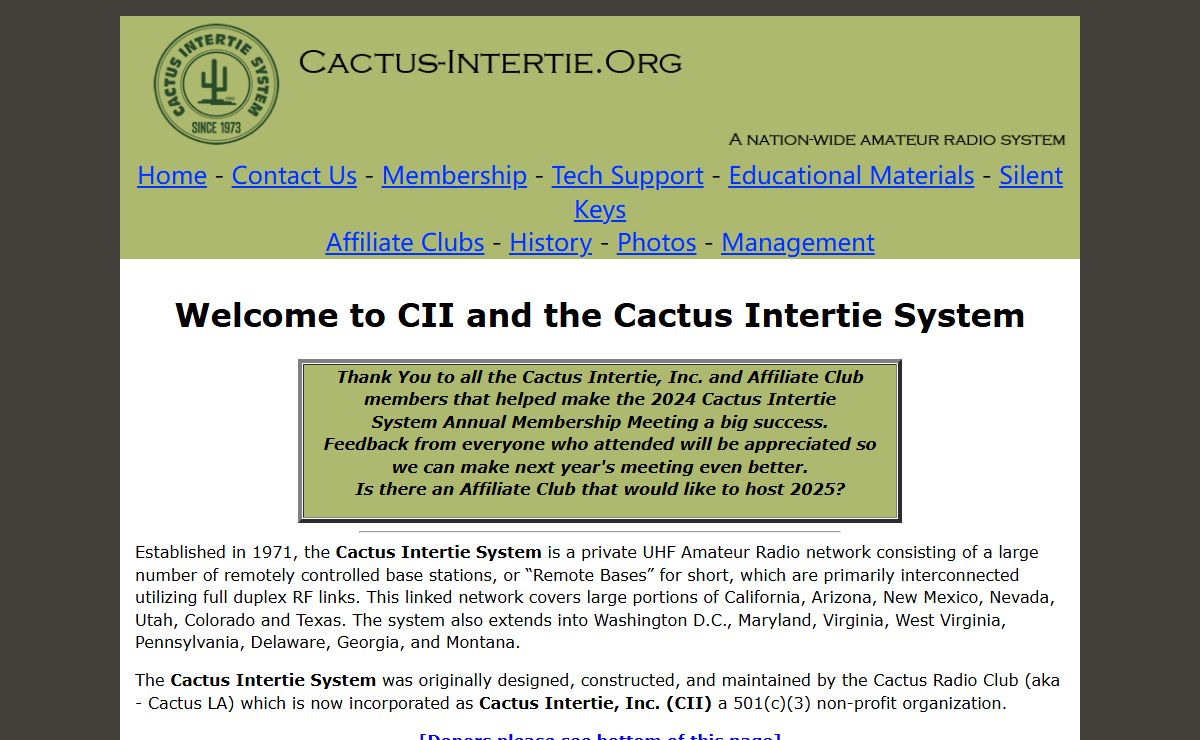 Cactus Intertie System