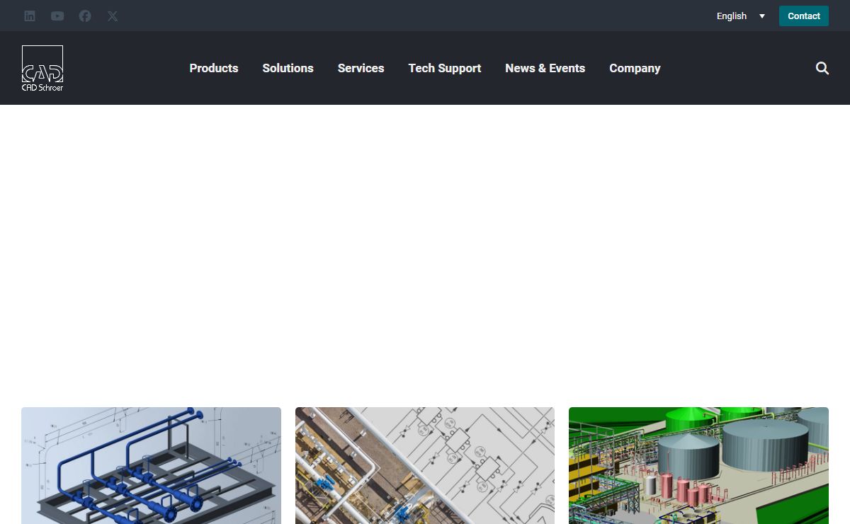 CAD Schroer – CAD, AR & VR Software for Factory Layout, Plant Design, Mechanical Engineering
