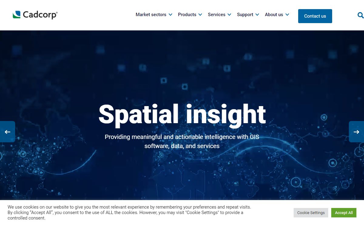 Home - Cadcorp | Spatial insight