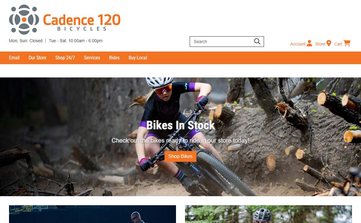 Cadence120 Bicycle Works - Gulf Coast, Mobile, Alabama - Giant Bicycles
