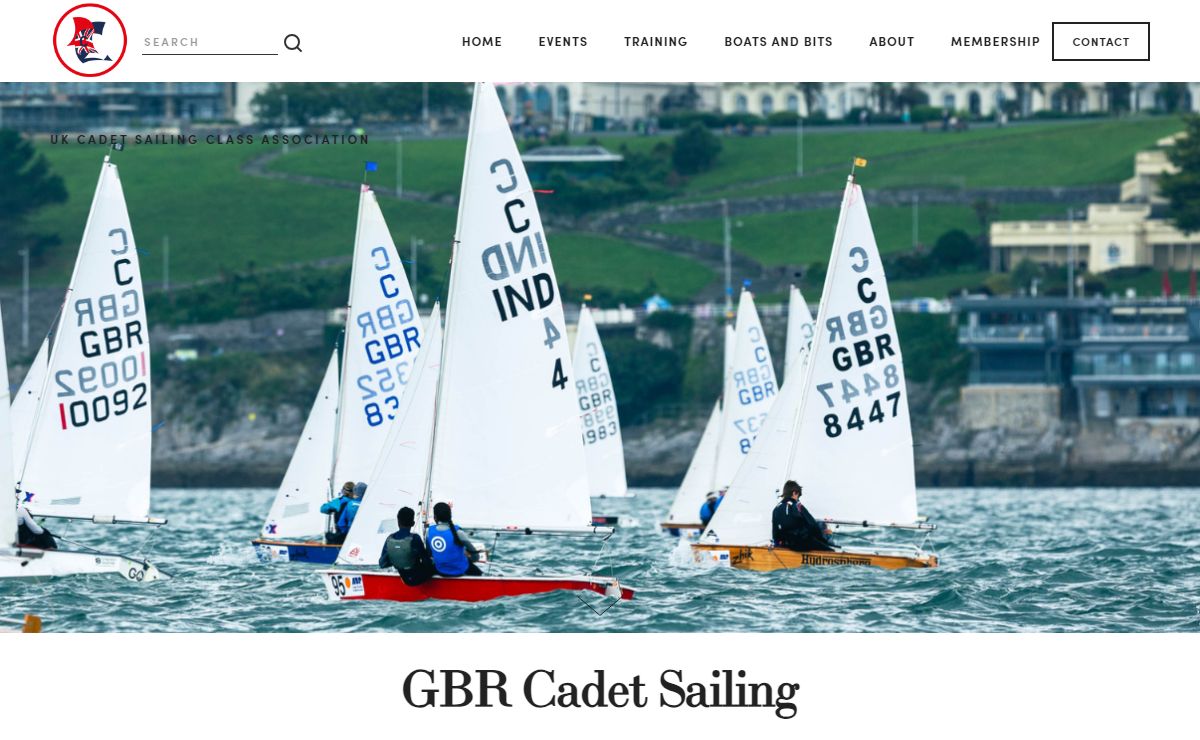 GBR Cadet Sailing