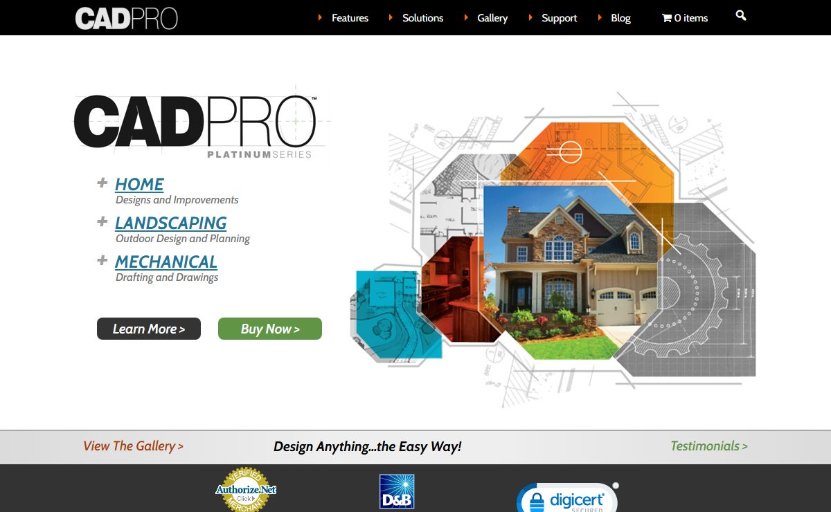 Drafting Software | CAD Software | Computer Drafting | Home | Landscaping | Technical