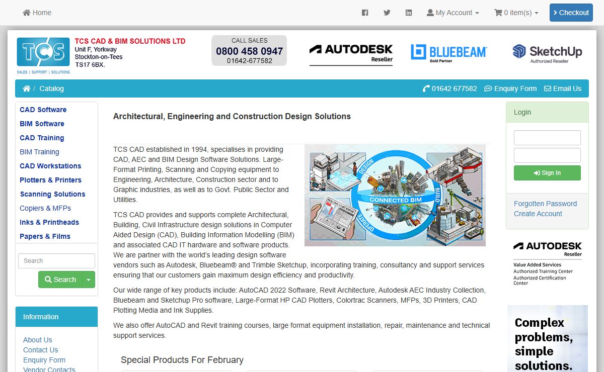 CAD and BIM Solutions for Architectural Engineering Construction
