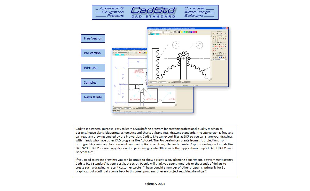 CadStd.com -- CAD Software