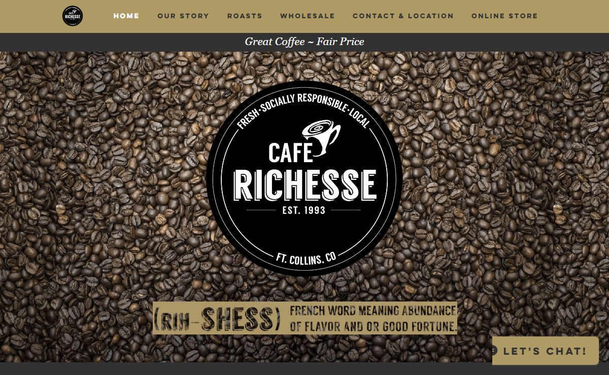HOME | caferichesse