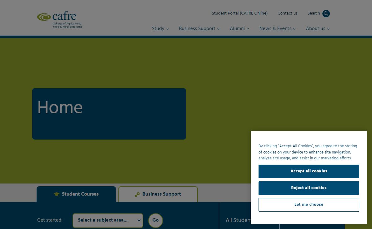 College of Agriculture, Food and Rural Enterprise | CAFRE