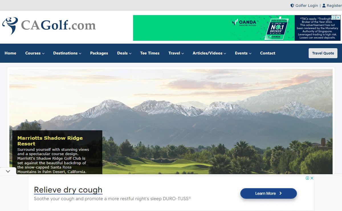 California Golf - California Golf Courses Directory