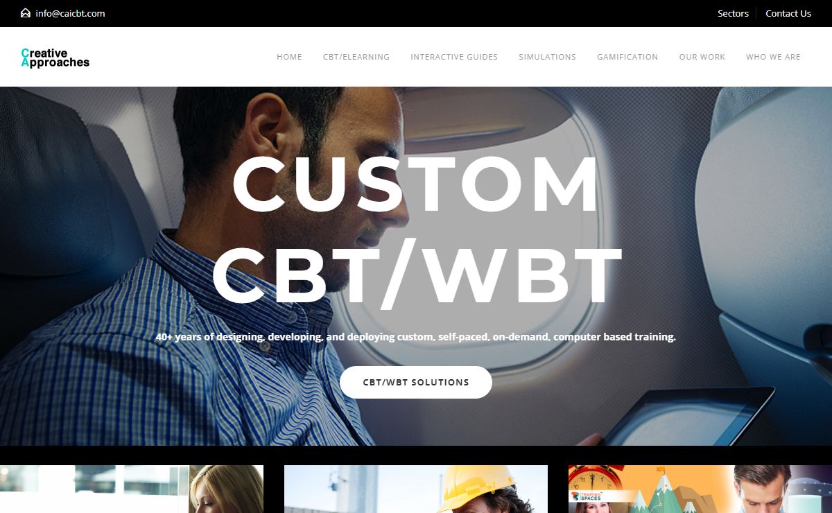 Custom Computer Based Training, CBT, eLearning, Online Courses, NY | Creative Approaches