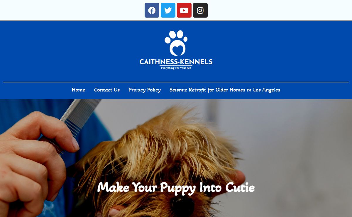 Front Page - Caithness Kennels