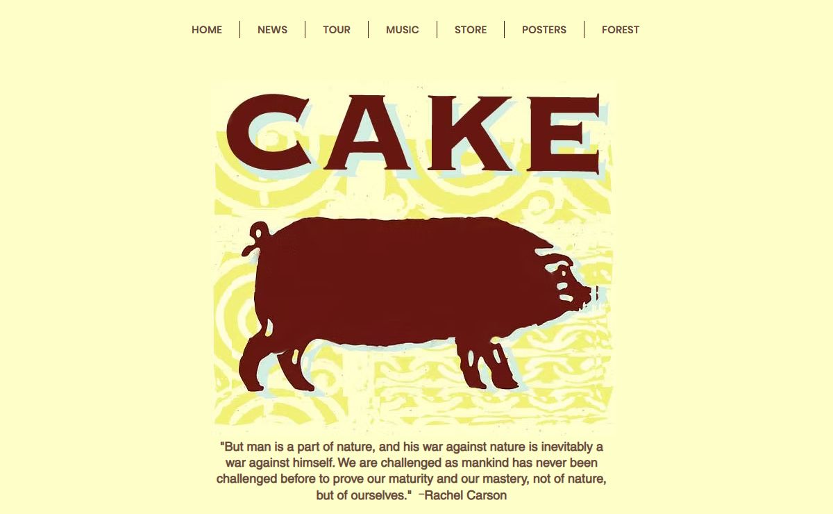 CAKE - Band News, Tour Dates, Shop, & Music