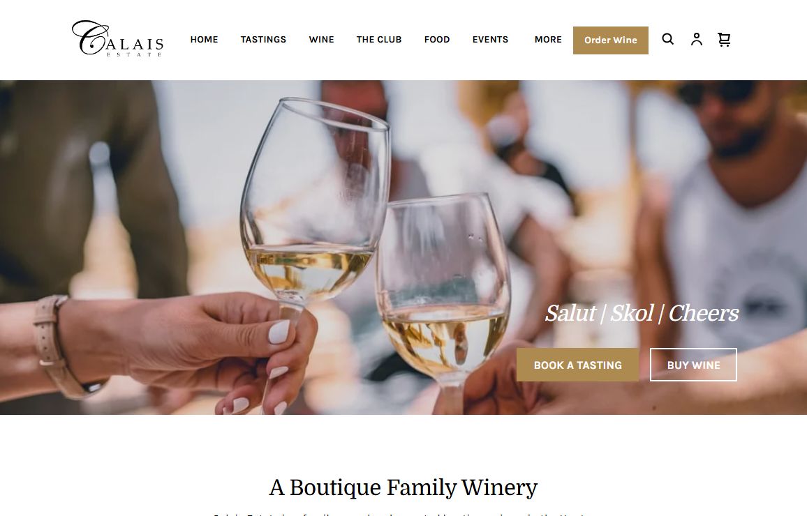 Home | Calais Estate Wines