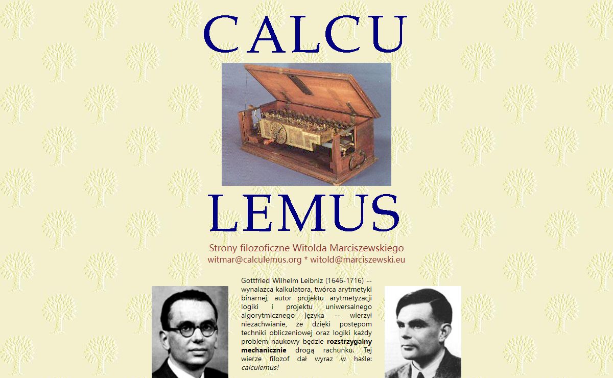 Domain WWW.CALCULEMUS.ORG - Main Page