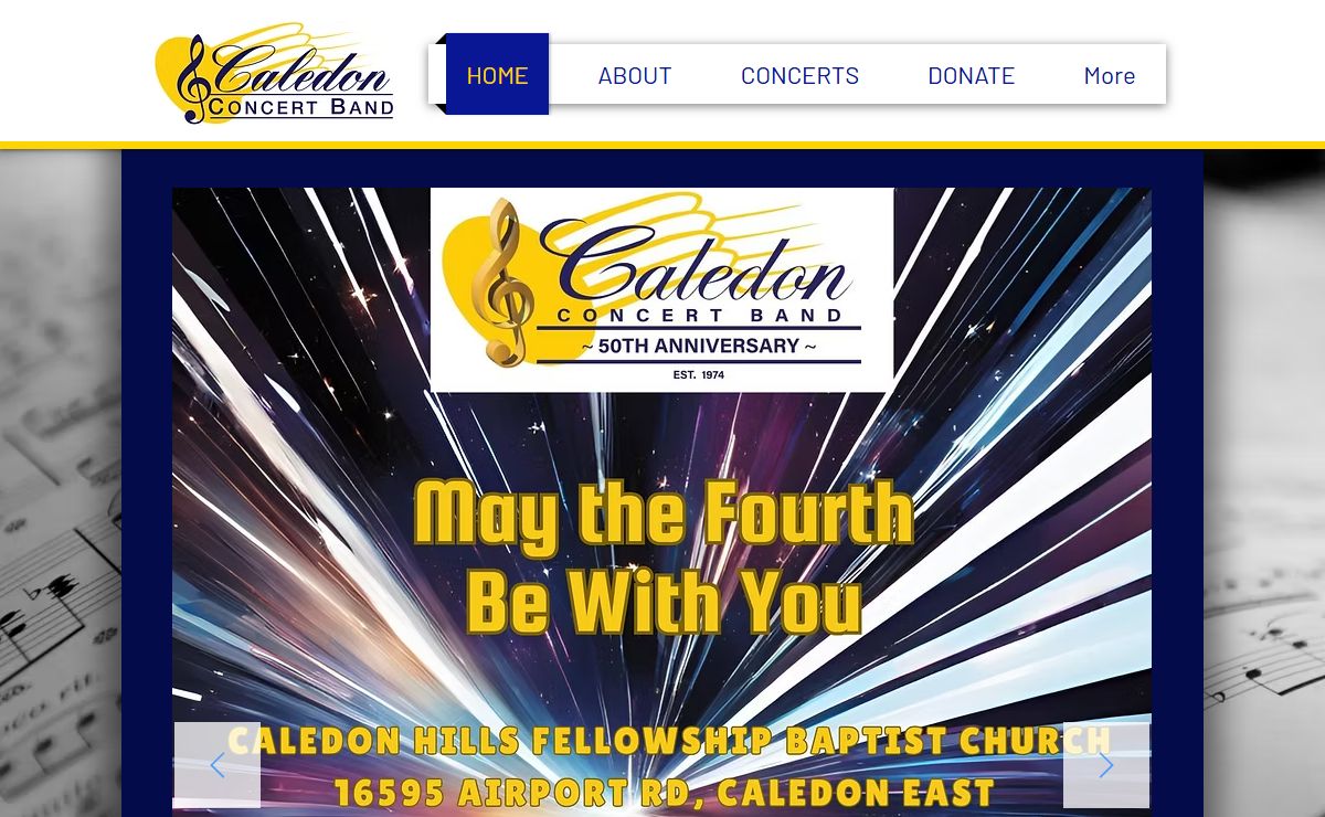 HOME | Caledon Concert Band