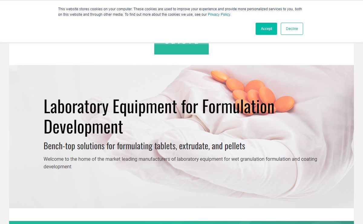 Caleva - Laboratory Equipment for Formulation Development and Research