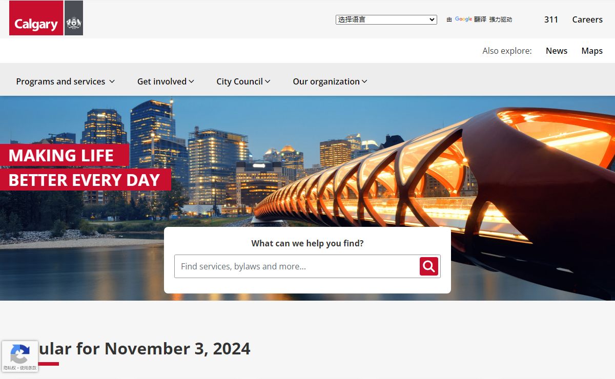 The City of Calgary - Home Page