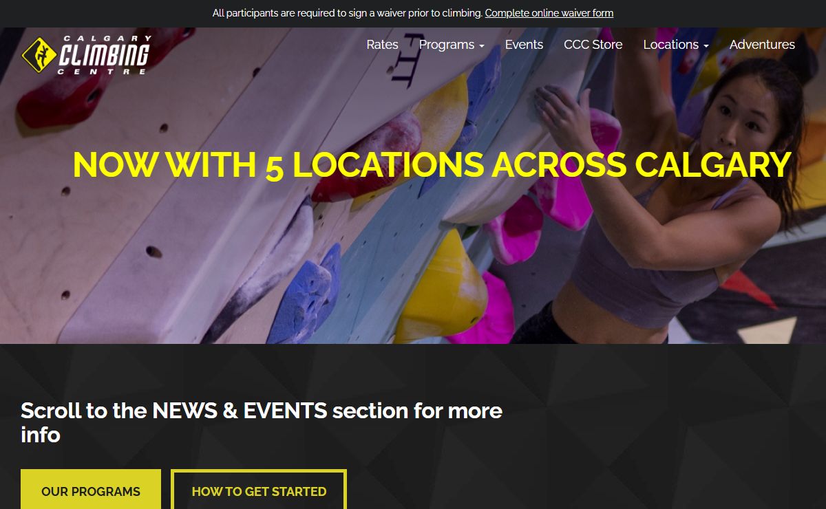 Calgary Climbing Centre - Climbing, Together.