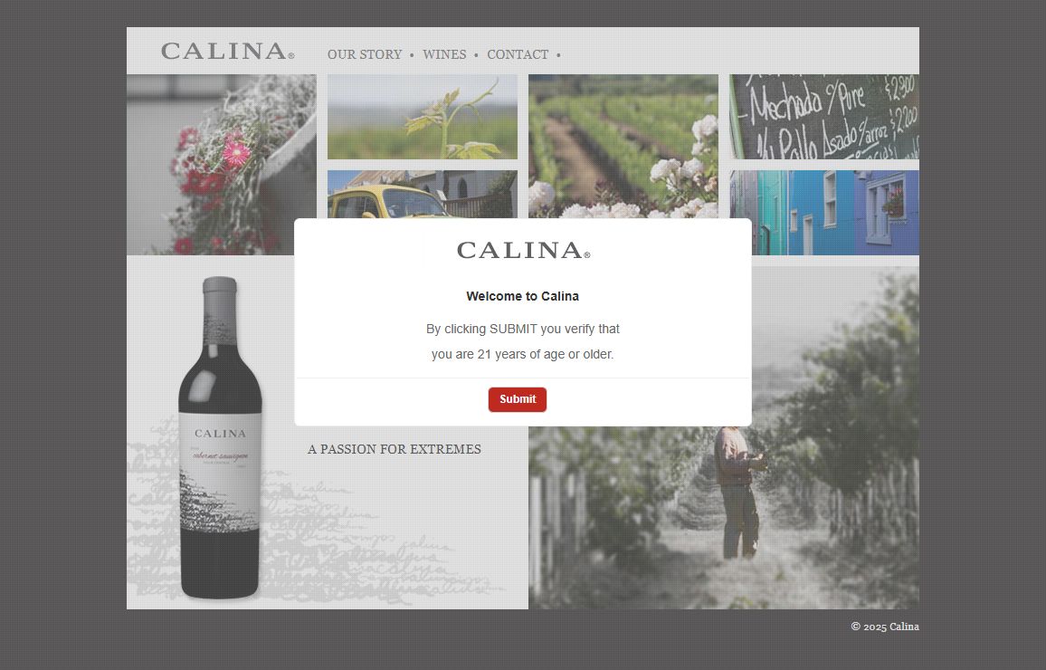 Calina Wines - A Passion for Extremes