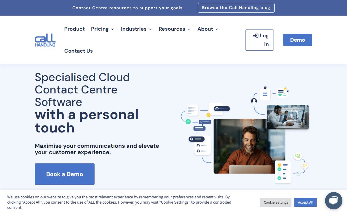 Omni-Channel Cloud Contact Centre Software