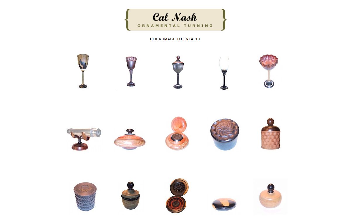 Cal Nash Ornamental Turning