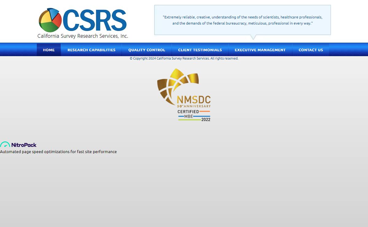 California Survey Research Services - California Survey Research Services