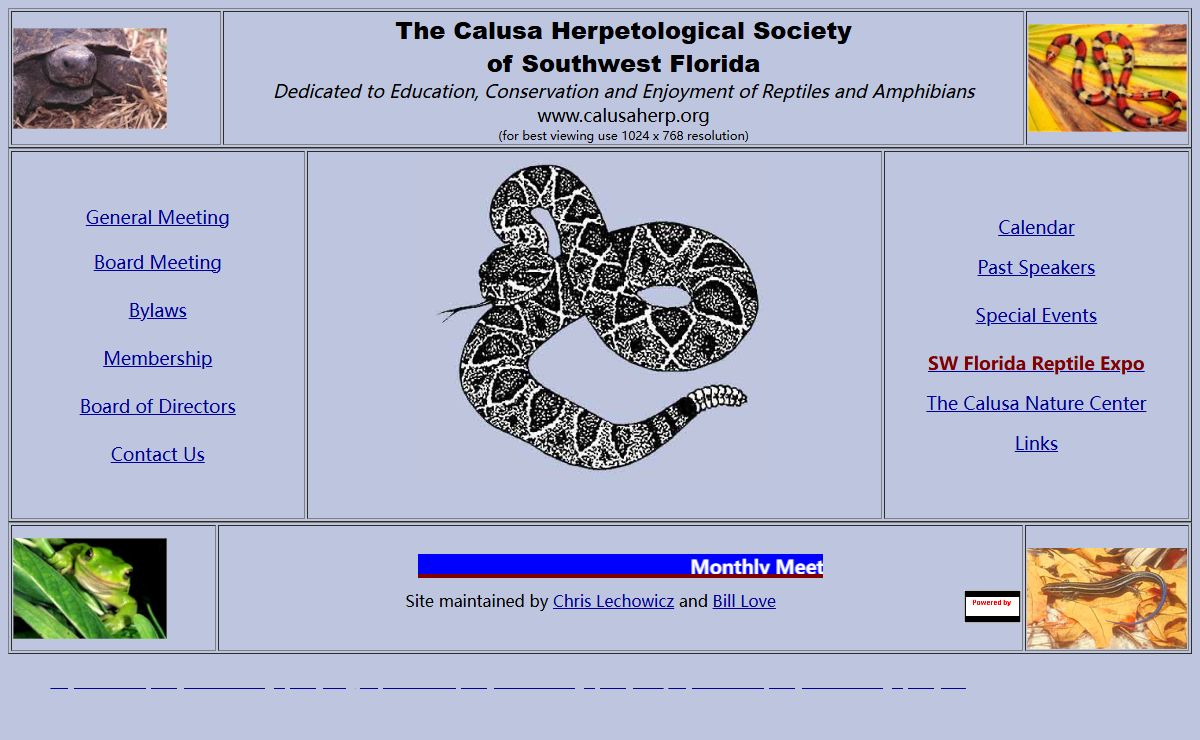 Calusa Herpetological Society