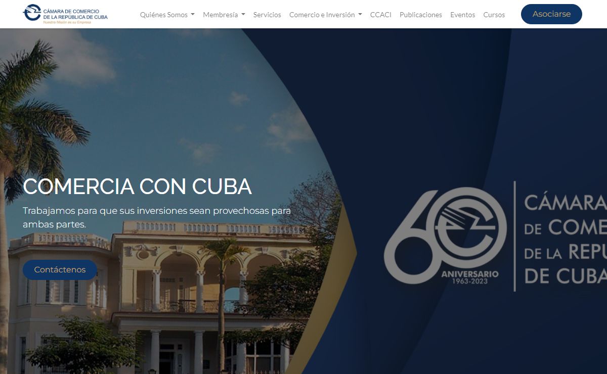 Inicio | Cámara de Comercio de la Republica de Cuba