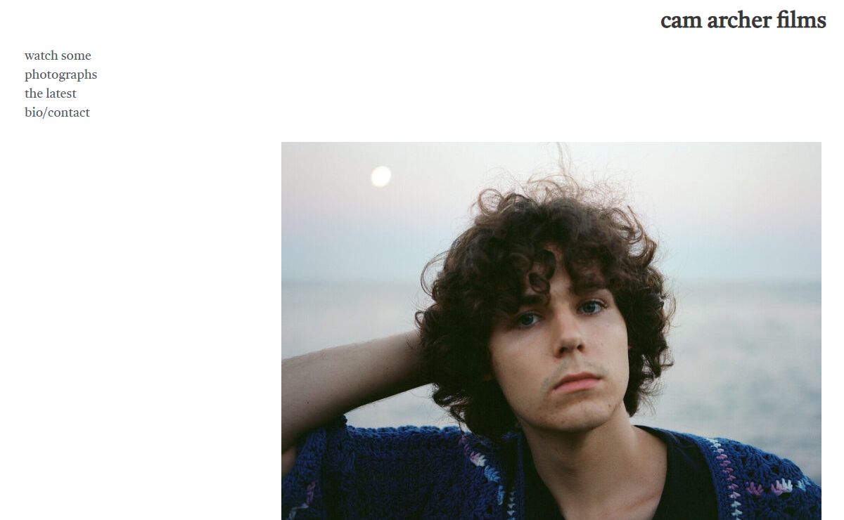 cam archer . com – official website for writer, photographer and filmmaker cam archer