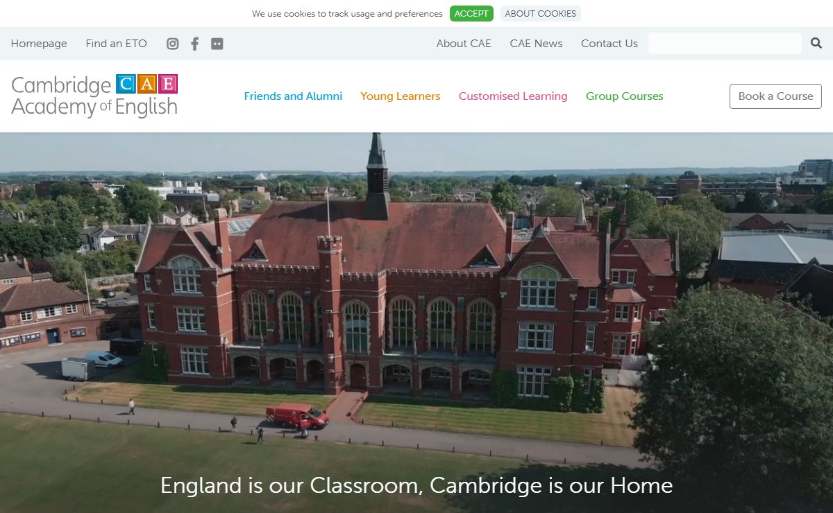 English language courses in Cambridge - welcome to CAE