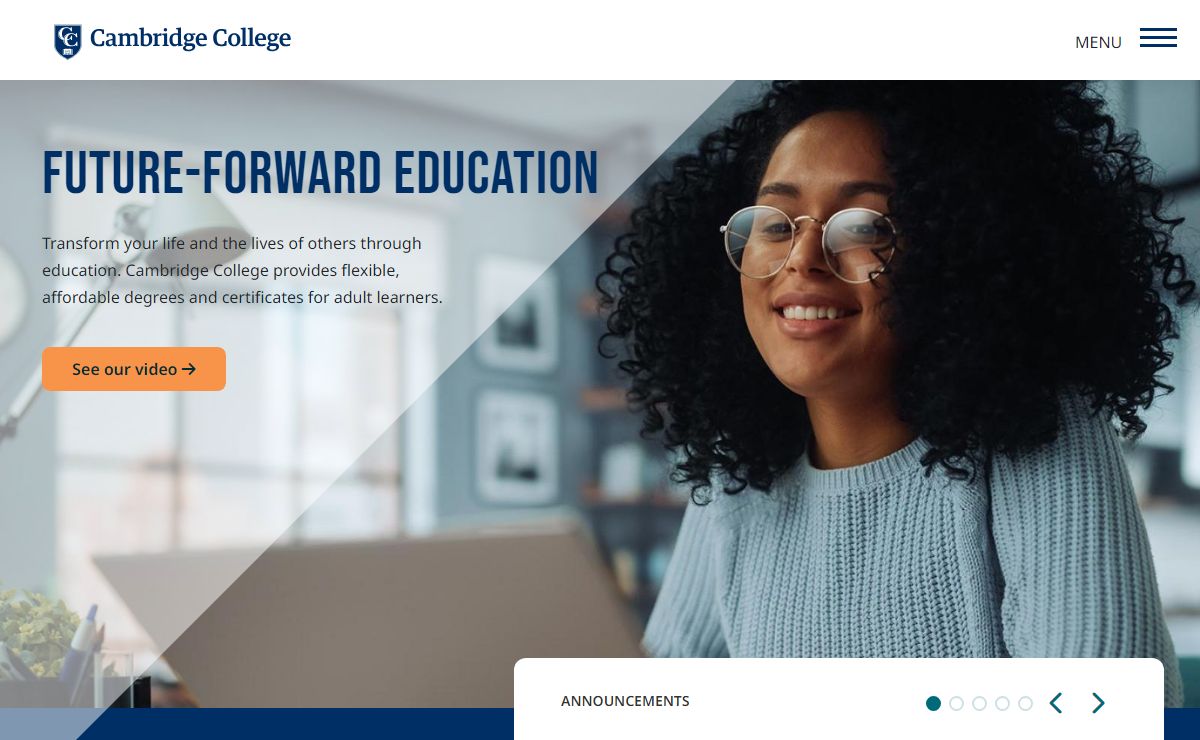 Cambridge College: Flexible & Affordable Degrees for Working Adults