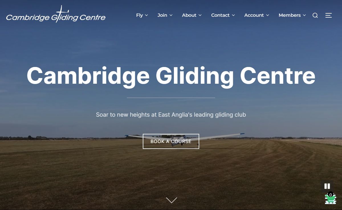 Cambridge Gliding Centre – Soar to new heights at East Anglia's leading gliding club