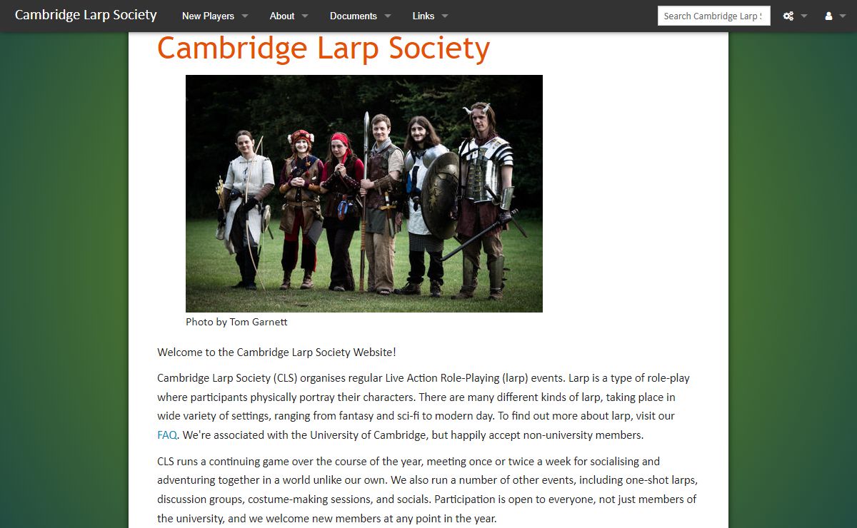 Cambridge Larp Society