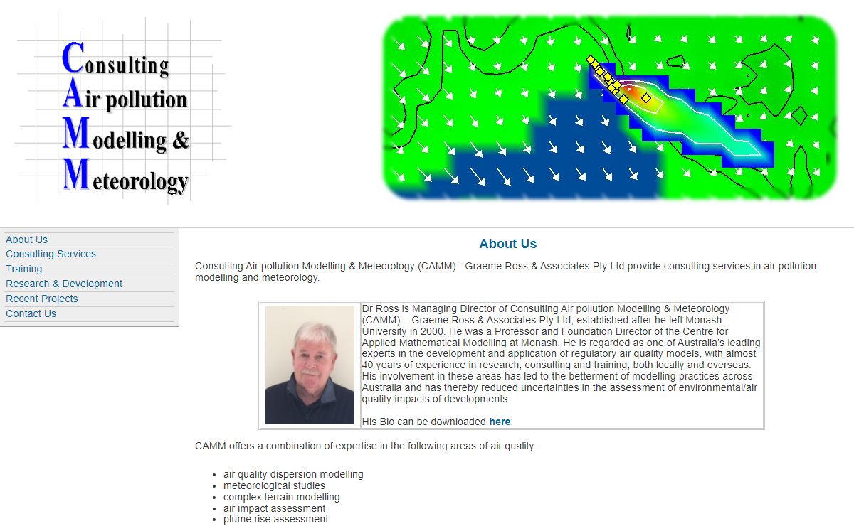 Consulting Air Polltion Modelling and Meteorology