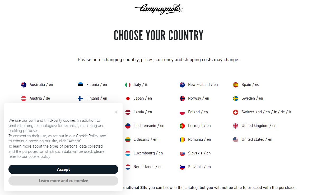 Official Website Campagnolo | Bike Wheels and Groupsets