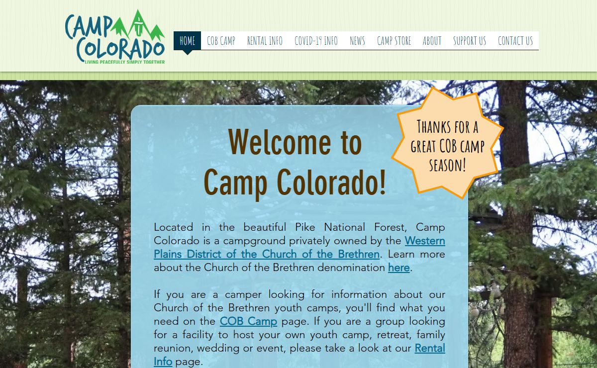 Camp Colorado | Sedalia, CO | Rental Campground