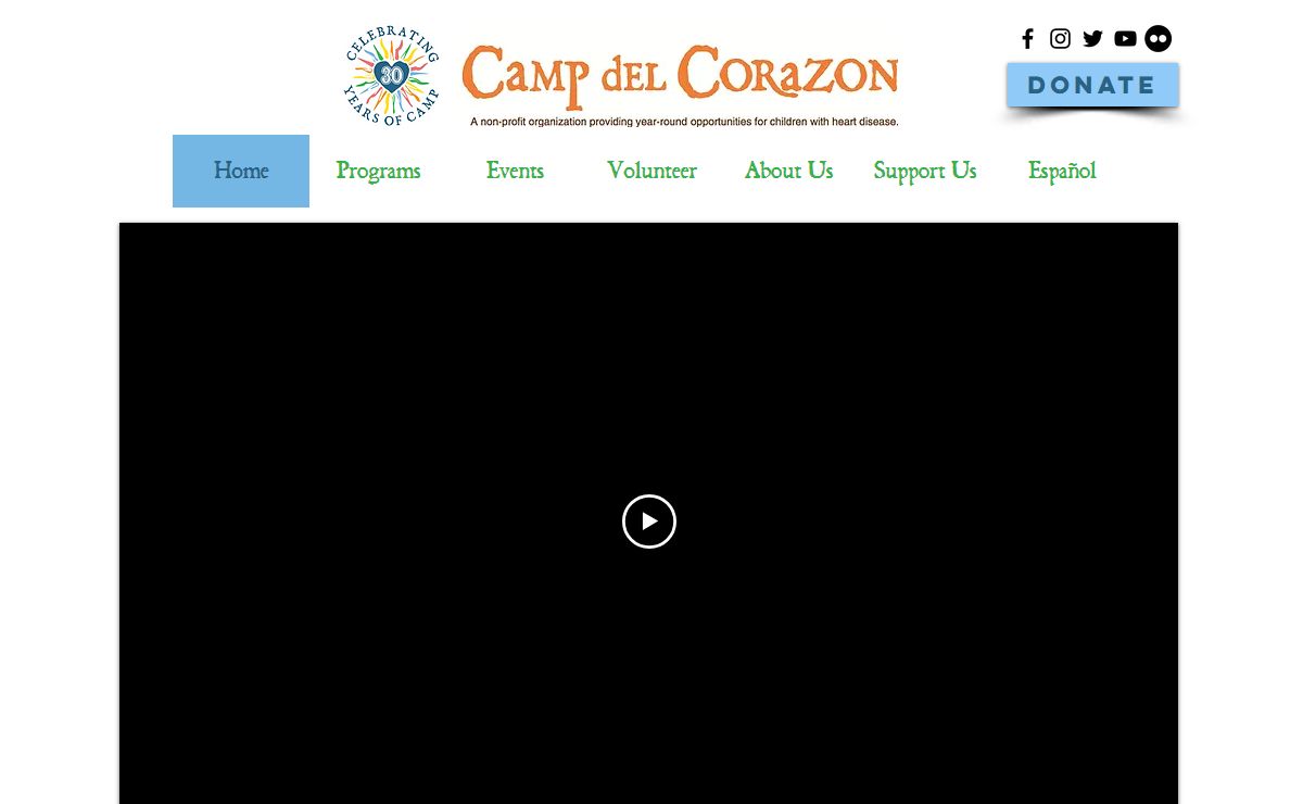 Camp del Corazon | Nonprofit for CHD Families | United States