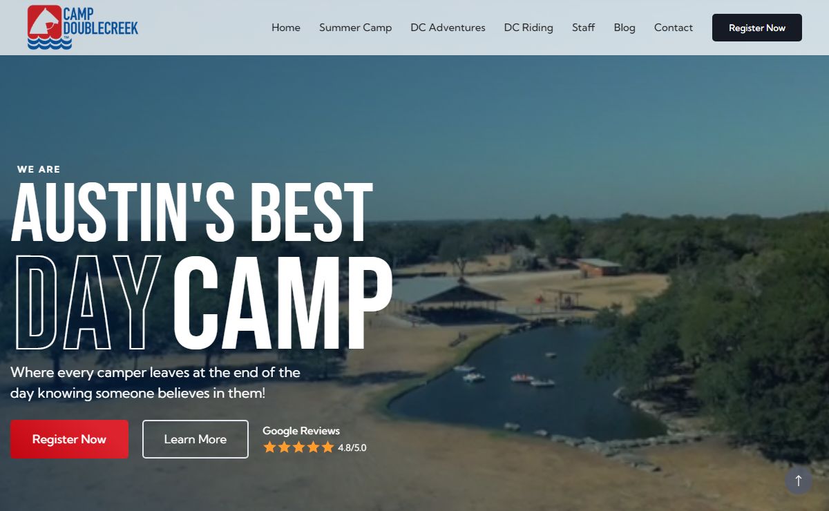 Austin's Best Summer Camp | Camp Doublecreek