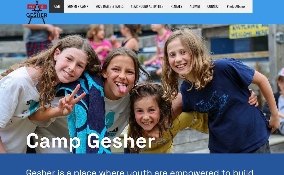 Camp Gesher | Jewish Summer Camp | Ontario Canada Toronto