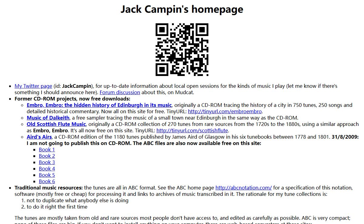 Jack Campin's homepage