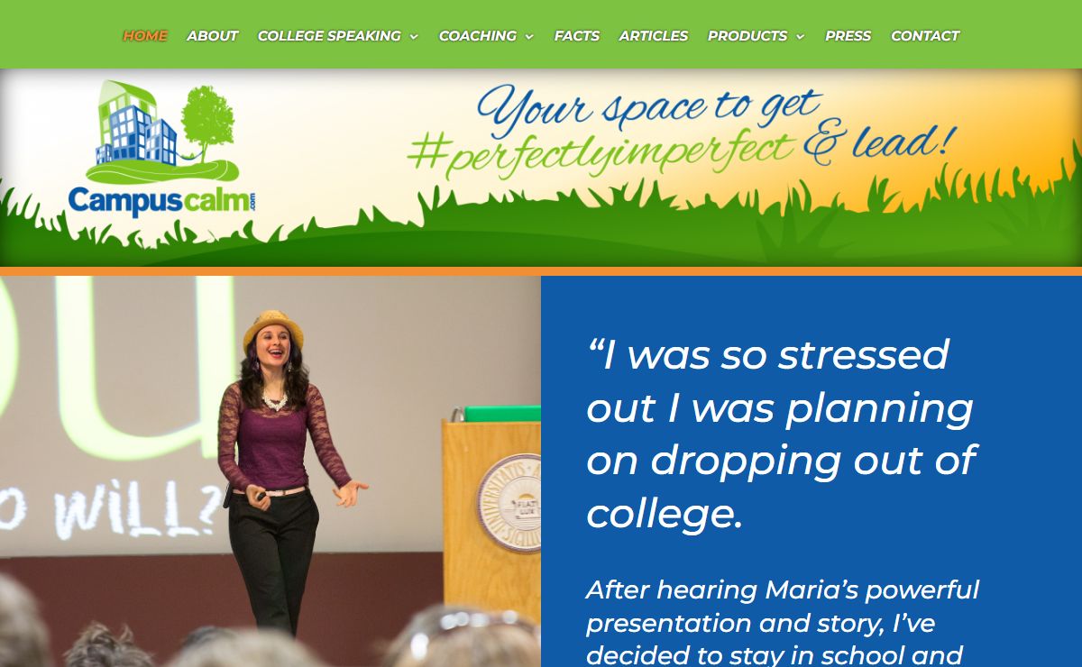 Motivational Virtual Speaker for College Students | Maria Pascucci