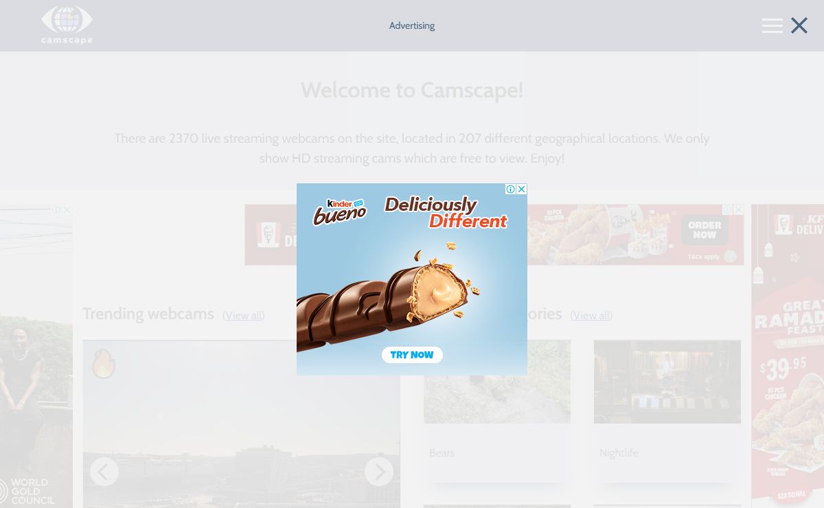 Live Webcams on Camscape - HD and Free!