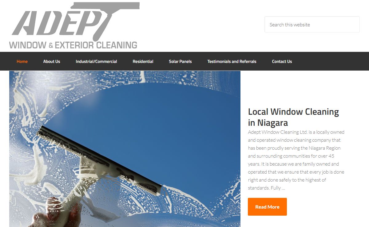 Adept Window Cleaning – Specializing in High Rise Window Cleaning