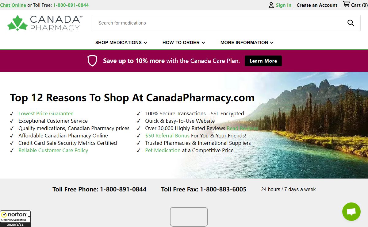 Canadian Pharmacy - Certified Canada Pharmacy Online