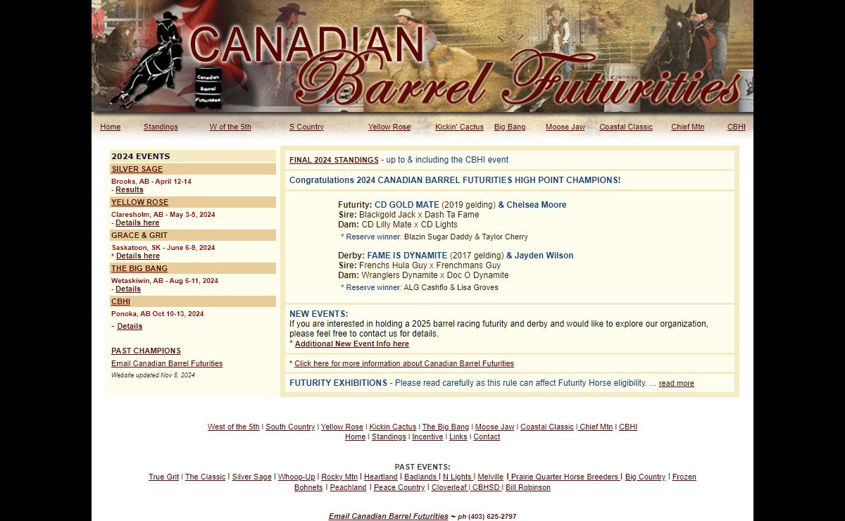 Canadian Barrel Futurities