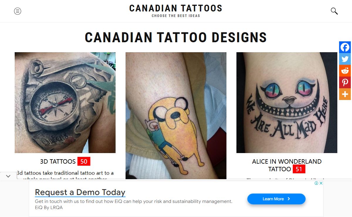 Canadian Tattoo Designs [10406 ➕ IDEAS]
