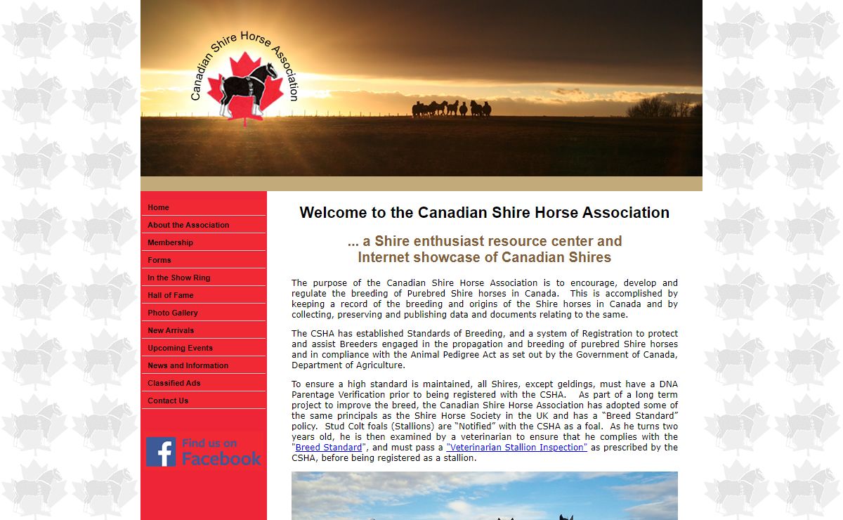 Canadian Shire Horse Association