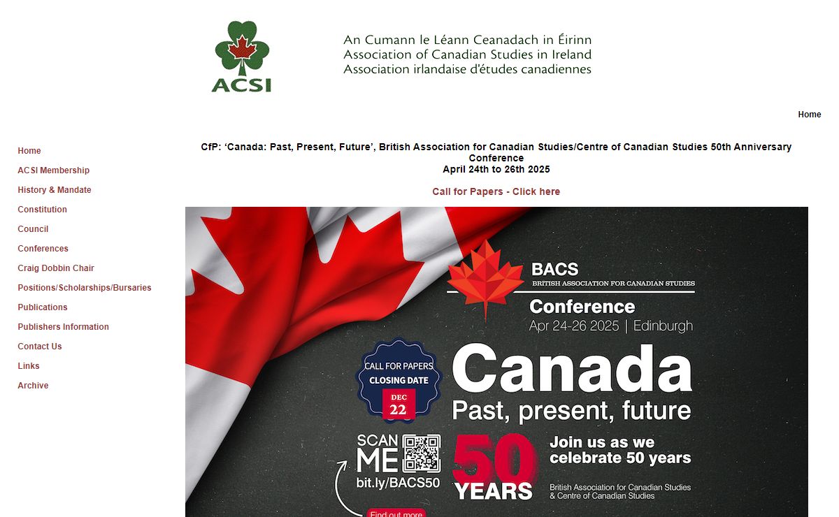 Association of Canadian Studies in Ireland