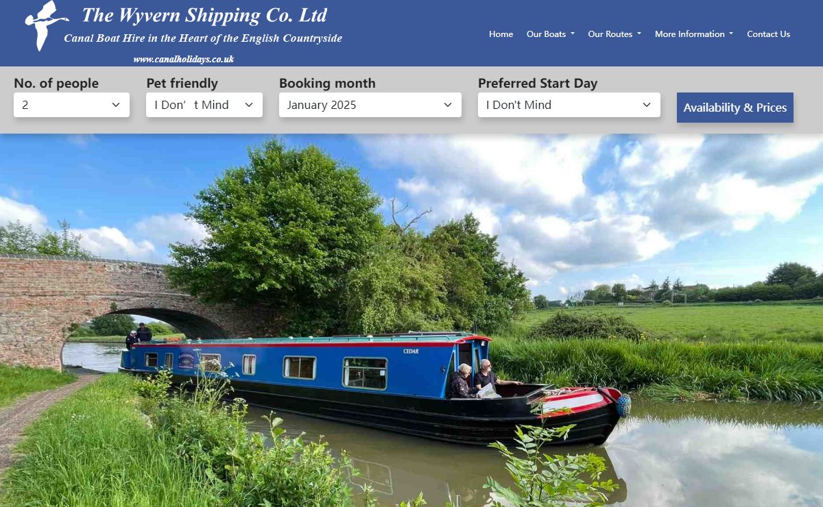 Wyvern Shipping - Quality Canal Boating Holidays near London