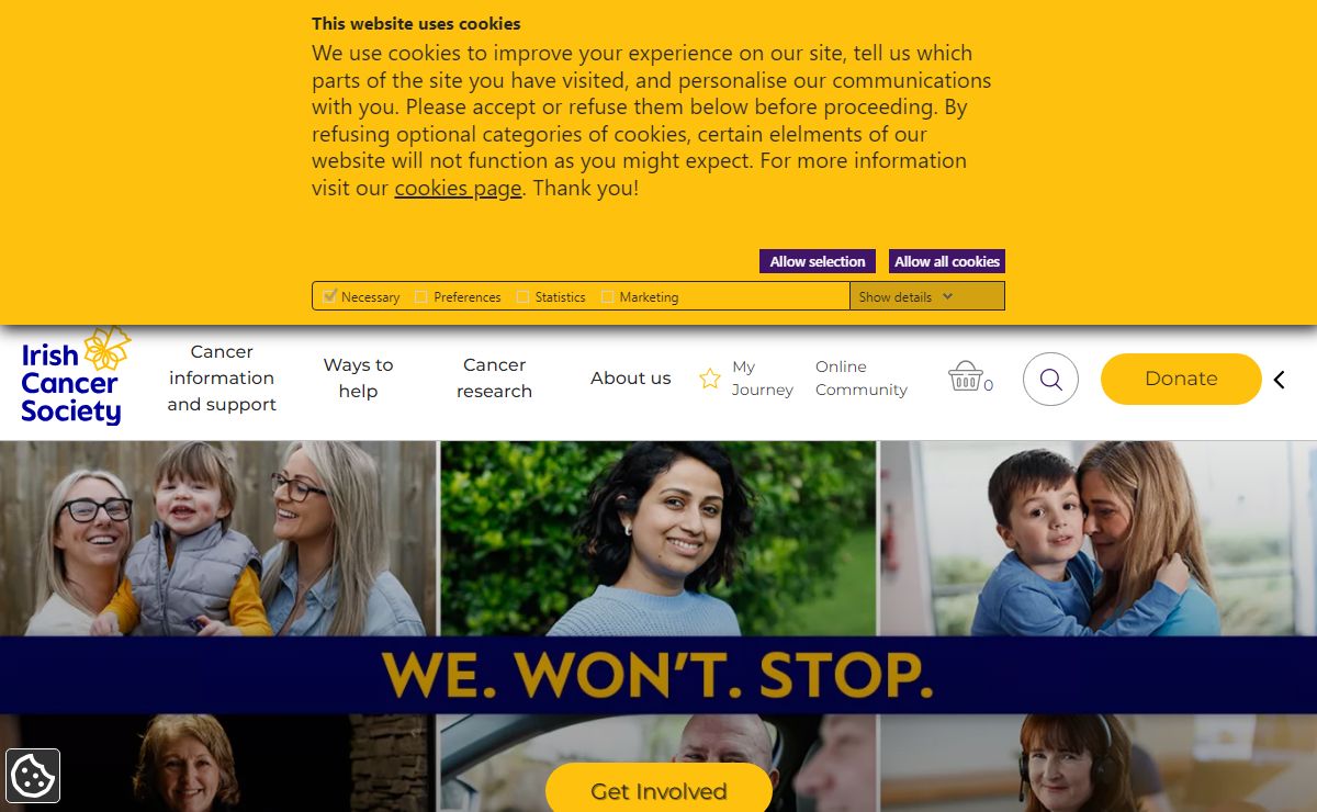 Home | Irish Cancer Society